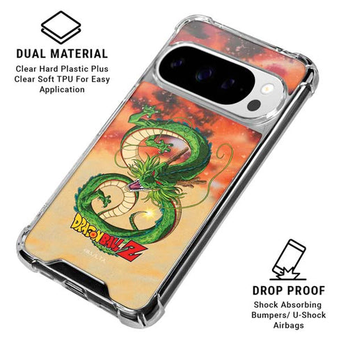 Dragon Ball Z One Wish Shenron Google Pixel 10 Pro XL Clear Case